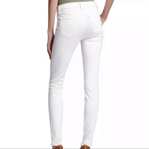 J Brand Maria Mid Rise Skinny Jeans 26 Blanc 26x30 - Picture 2 of 13